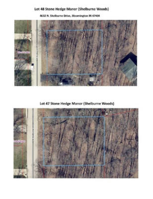 LOT 47 & 48 SHELBURNE DRIVE, BLOOMINGTON, IN 47404 - Image 1