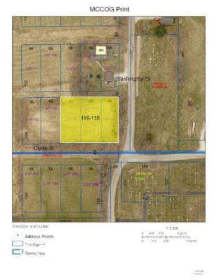 LOT 116,117,118 W CLYDE STREET, FRANKTON, IN 46044 - Image 1